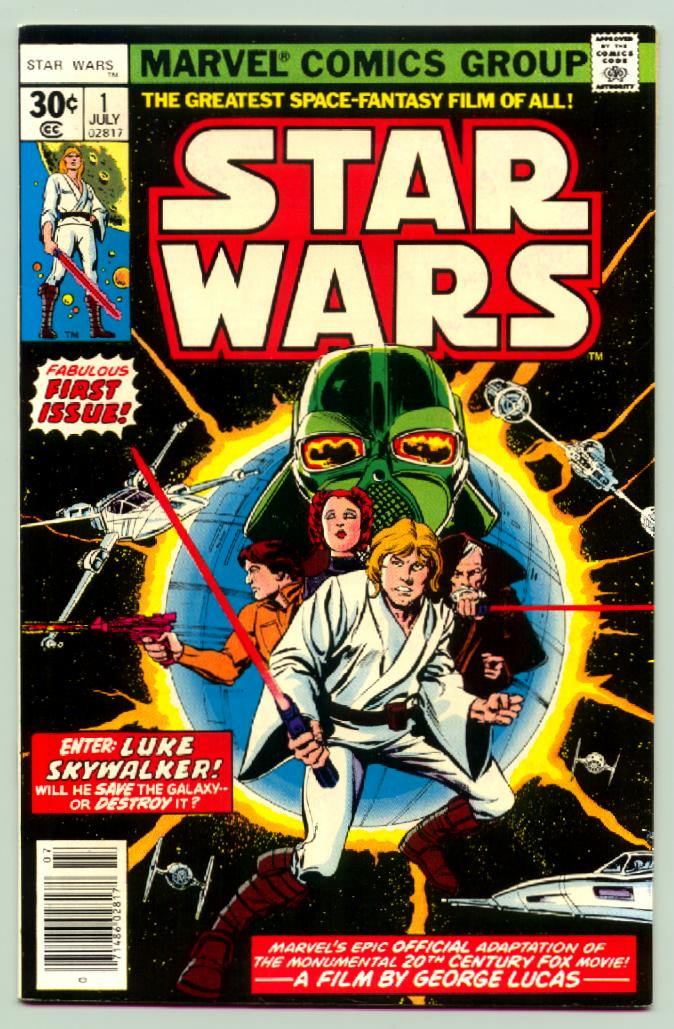 Image result for comic star wars 1977